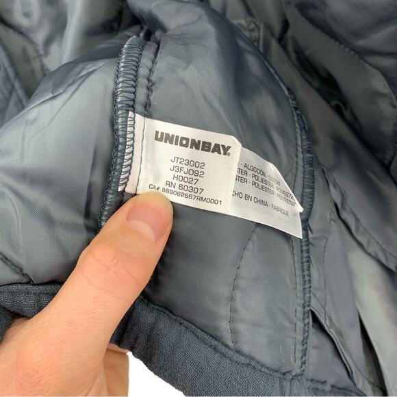 UNIONBAY Tyra Quilted Shirt Jacket Dusty Blue XL - Picture 6 of 11